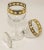 Set of 3 Vintage Culver Ltd Tyrol 22k Gold Rim Banding Wine Glasses For Sale - Image 9 of 13