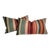 Mexican Serape Kidney Pillows -Pair For Sale