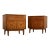 Thomasville Omega Vintage Mid Century Modern Pair of Nightstands C. 1960s, Attributed For Sale