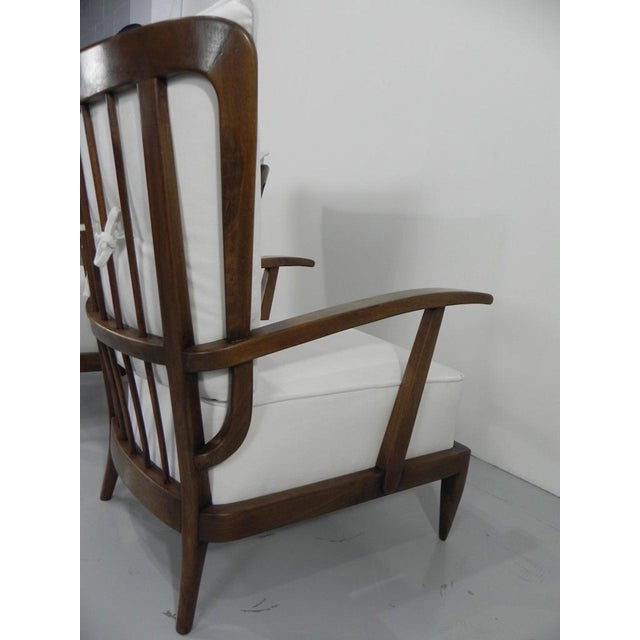 Mid-Century Armchairs by Paolo Buffa, 1950, Set of 2 For Sale - Image 4 of 15