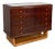 Art Deco Italian Chest of Drawers in Wood and Marble, 1930s For Sale