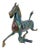 Chinese Cloisonne Enamel Gilt Success Horse Statue For Sale