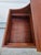 Mahogany Flip Top Side Table With Interior Storage For Sale - Image 12 of 15