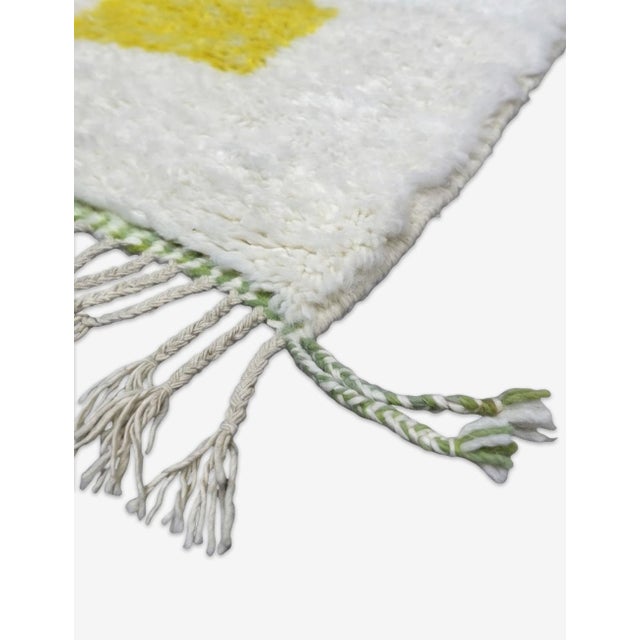 Contemporary Moroccan Wool Rug - 9.7 X 8 Ft For Sale - Image 4 of 6
