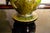 Vintage Italian Ceramic Vase with Floral Decoration, 1920s For Sale - Image 4 of 7