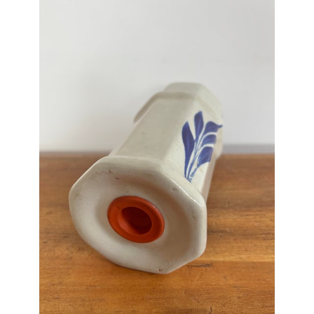 American Vintage Pottery Sugar Dispenser For Sale - Image 6 of 7