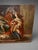 Textile Johann Georg Tompke Attributed Solomon and Queen of Sheba Oil Painting C. 1766 For Sale - Image 7 of 15