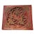 Antique Chinoiserie Wall Hanging Plaque/Panel 11 " H For Sale