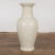 Chinese Oversized Chinese Vintage Altar Vase with Blanc de Chine Finish and Flaring Neck For Sale - Image 3 of 13