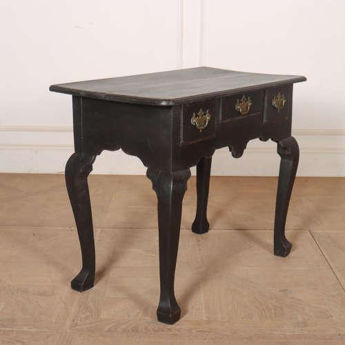 Charcoal English Painted Low Boy For Sale - Image 8 of 12