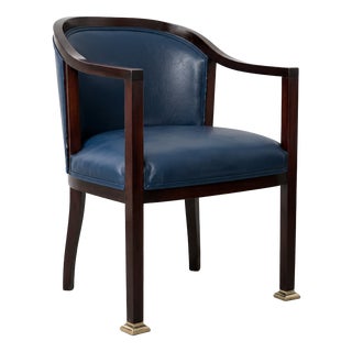 Art Nouveau Desk Armchair by Julius & Josef Herrmann for Architect Maximilian Rossipaul, 1911 For Sale