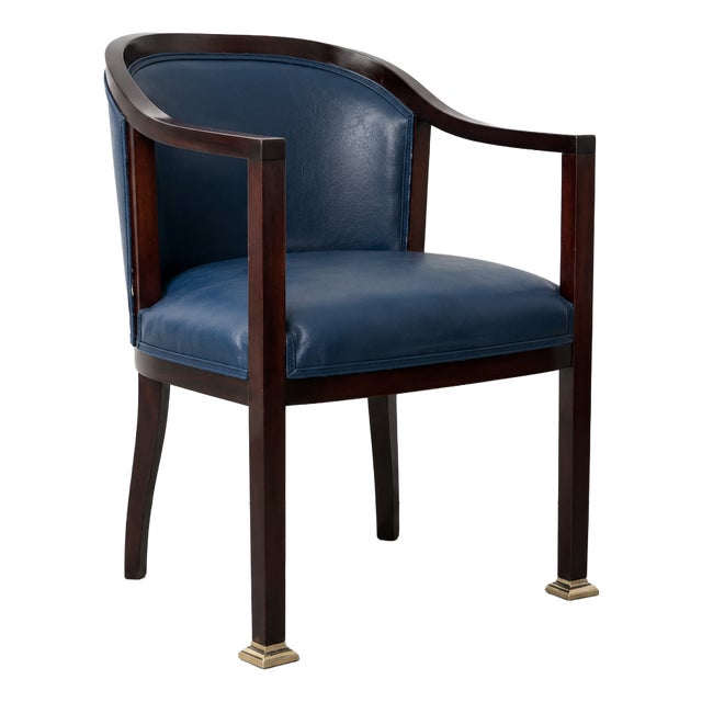Art Nouveau Desk Armchair by Julius & Josef Herrmann for Architect Maximilian Rossipaul, 1911 For Sale
