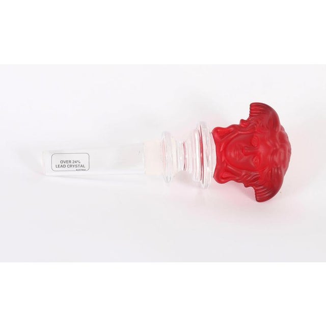 Vintage Glass Bottle Stopper by Rosenthal for Versace For Sale - Image 12 of 18
