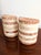Vintage Striped Travertine Demilune Bookends by Fratelli Mannelli, 1970s, Set of 2 For Sale - Image 10 of 16
