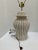 Vintage 1970s White Wicker Table Lamp For Sale - Image 4 of 6