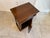 Brown Gründerzeit Bedside Table in Oak For Sale - Image 8 of 11