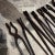 Early 20th Century Antique Iron Worker Hand Forged Vintage Tools Set of 9 For Sale - Image 5 of 7