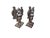 Mid 19th Century Pair of Antique Italian Wood Urns For Sale - Image 5 of 10