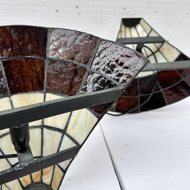 Art Deco Hair Sconces by Andy Thornton, 1970s, England, Set of 2 For Sale - Image 10 of 18