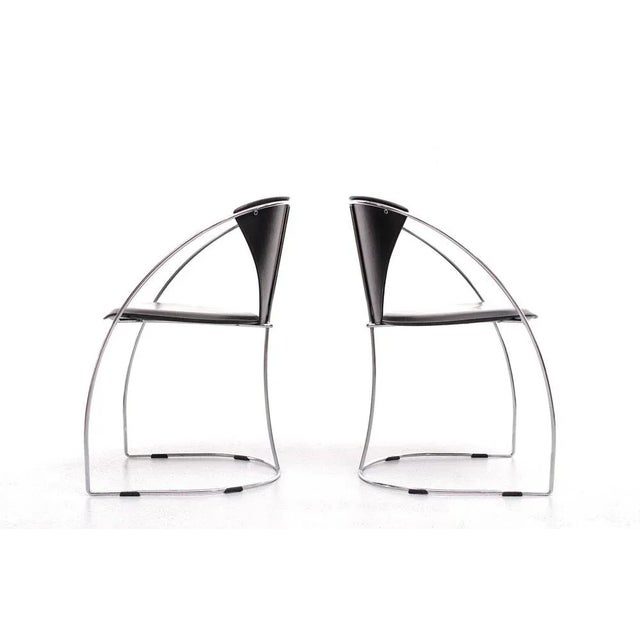 Arrben Linda Dining Chairs, Italy, 1982, Set of 4 For Sale - Image 9 of 13