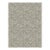 Panthera Spotted Leopard Hand-Looped Area 8' x 10' Rug - Pearl Gray For Sale