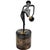 1970s Brutalist Nail Art Bowler Balancing Sculpture – Mid-Century Studio Metal For Sale - Image 9 of 11