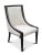 Empire Revival Gondola Dining Chair with Ebonised Frame For Sale - Image 10 of 10