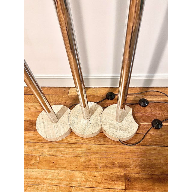 Space Age Ball Floor Lamps, 1970s, Set of 3 For Sale - Image 6 of 7