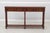 Age: Approx: 20 Years Old Details: Factory Distressed Recessed Marble Insert Top Bun Feet Dovetailed Drawer Construction...
