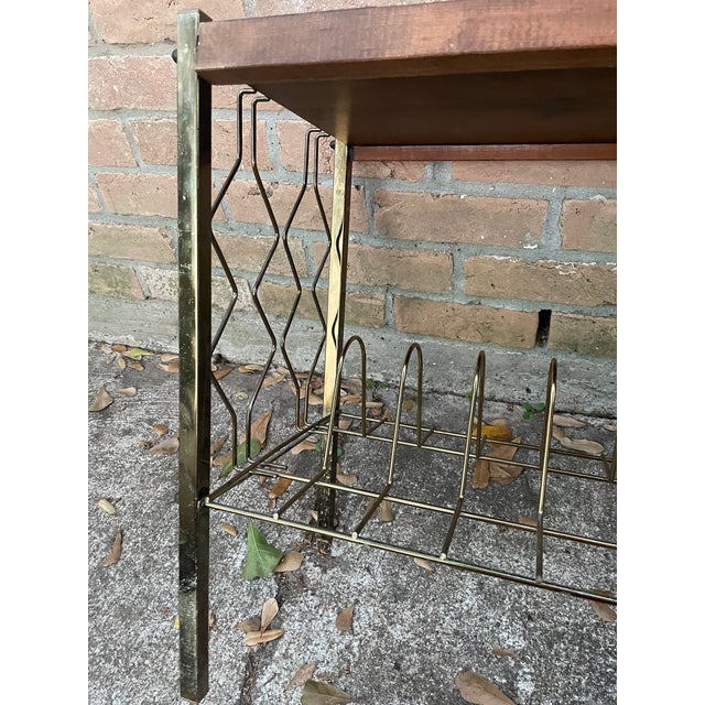 1960s Mid Century Modern Lp Storage Rack | Chairish