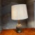1960s Sculptural Cork and Walnut Table Desk Lamp Laurel Co For Sale - Image 10 of 11