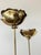 Brass Vintage 1980s Tommaso Brass Double Lotus Floor Lamp by Tommaso Barbi For Sale - Image 8 of 13