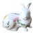 Vintage MCM Tiffany & Co Sintra Spring Rabbit Figurine For Sale