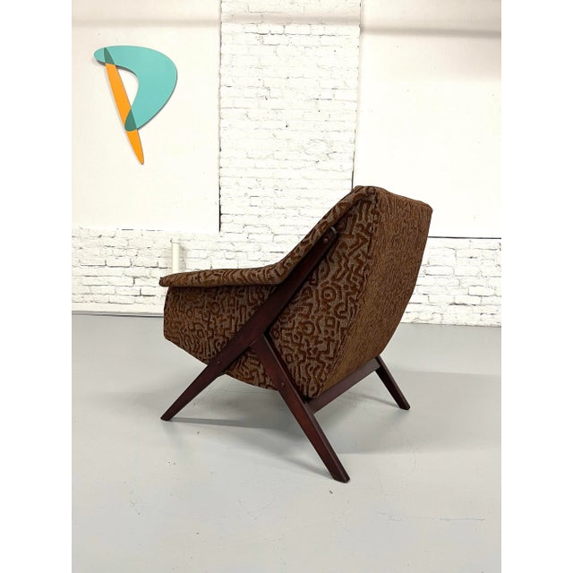 Chocolate 60s Swedish Dux Lounge Chair For Sale - Image 8 of 12