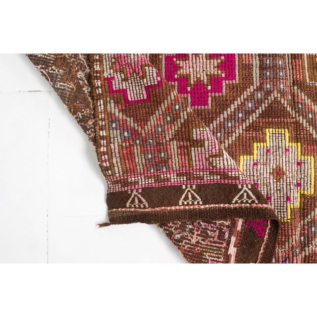 Oversize Wool Tribal Carpet For Sale - Image 10 of 10