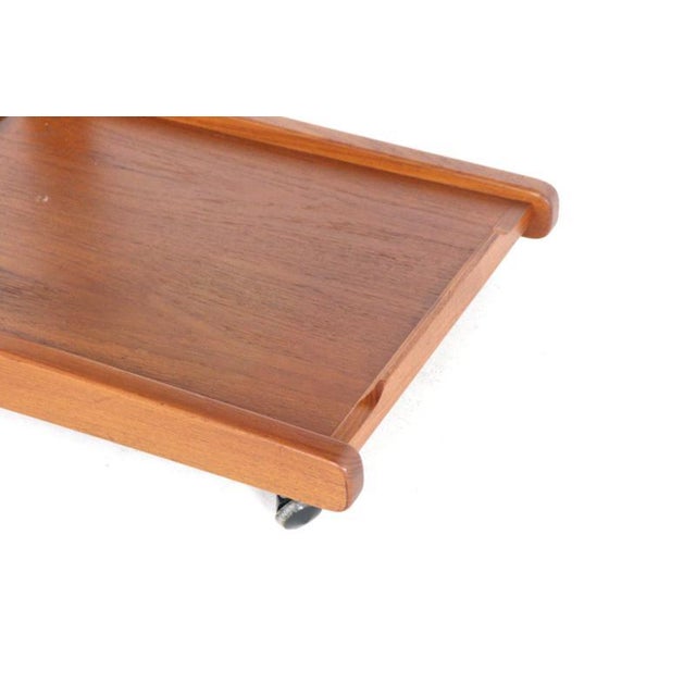 Vintage Danish Teak Trolley For Sale - Image 4 of 16