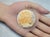 Traditional Late 20th Century Amedeo Italian Shell Cameo 14k Gold Pendant Brooch For Sale - Image 3 of 9
