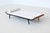 Mid-Century Modern Dutch Cleopatra Daybed in White Fabric by Dick Cordemeijer for Auping, 1954 For Sale - Image 3 of 18