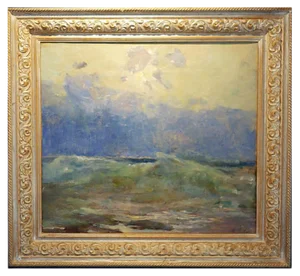 Vladimir Joukov, Waves, Oil, 1995