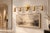 Contemporary Handcrafted Brass 5-Light Vanity Sconce, Cylinder Bathroom Mirror & Wall Light For Sale - Image 3 of 8