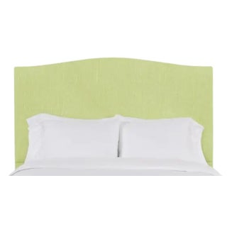 Hazel Twin Headboard, Apple Linen For Sale