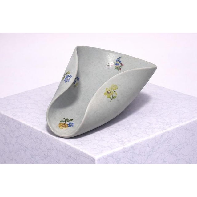 Ceramic Veckla Bowl by Stig Lindberg for Gustavsberg, Sweden, 1960s For Sale - Image 6 of 8