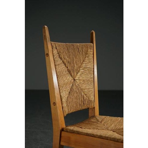 Brown Dining Chair by Bas van Pelt, 1930s For Sale - Image 8 of 16