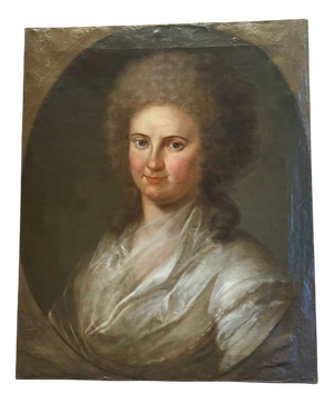 Rococo Portrait of a Young Lady, Attributed to Circle of Antoine Pesne (1683–1757), Prussian / Central European School, c. 1750–1770