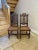 Stylish set of eight antique Victorian quality carved oak dining chairs, having a quality carved oak back with barley...