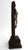 Brown Rare Antique French Tramp Art Standing Crucifix, Hand Carved Folk Art For Sale - Image 8 of 15