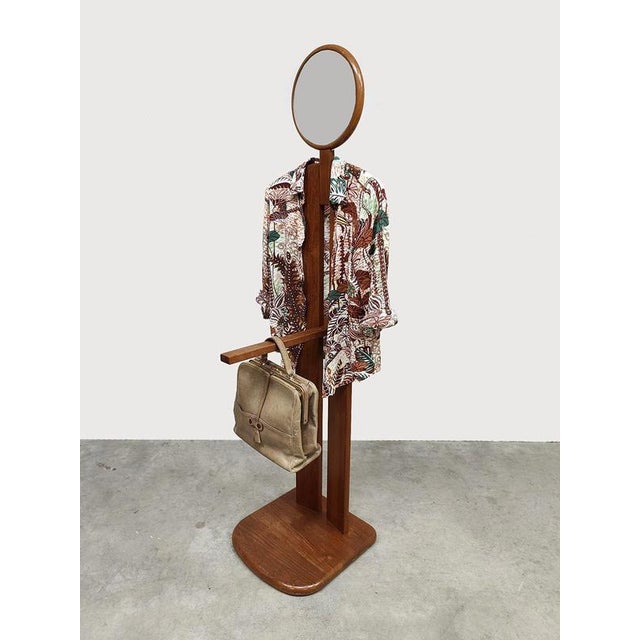 1960s Vintage Danish Four-Legged Valet Stand by Aksel Kjersgaard, 1960s For Sale - Image 5 of 7