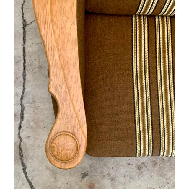 Danish Modern Highback Lounge Chair in Style of Henning Kjærnulf, 1960s For Sale - Image 4 of 16