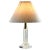 A very decorative table lamp, the base of which is made of transparent acrylic. The lamp comes from France from the...