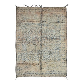 Vintage Beni Mguild Rug - 9.6 X 7 Ft For Sale